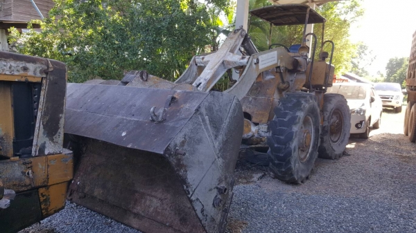 ขาย รถตัก KOMATSU JH30B เครื่องดี เกียร์ดี ต่อแขน ขยายบุ้งกี๋เรียบร้อย