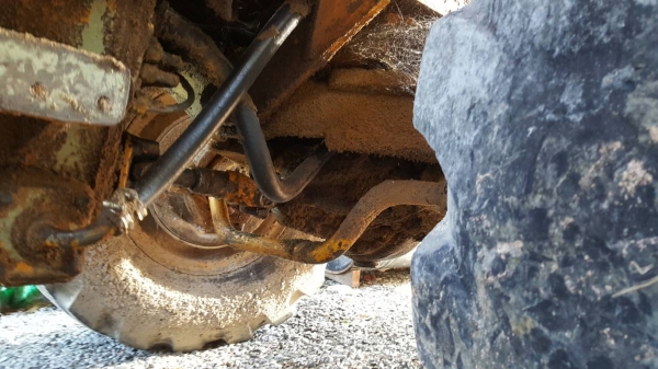 ขาย รถตัก KOMATSU JH30B เครื่องดี เกียร์ดี ต่อแขน ขยายบุ้งกี๋เรียบร้อย