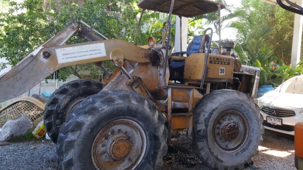 ขาย รถตัก KOMATSU JH30B เครื่องดี เกียร์ดี ต่อแขน ขยายบุ้งกี๋เรียบร้อย