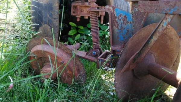 ผานพรวน4ใบสภาพดีพร้อมใช้คับ