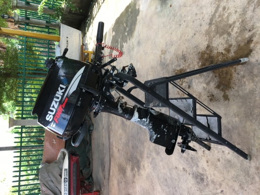 ขายเครื่อง SUZUKI 5 hp 4-stroke หางยาว เก่าญี่ปุ่น สวยๆ