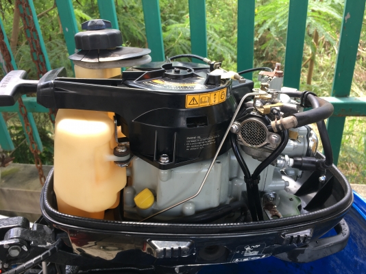 ขายเครื่อง SUZUKI 5 hp 4-stroke หางยาว เก่าญี่ปุ่น สวยๆ