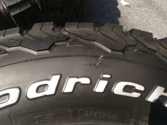 ขายยาง  BF KO2 พร้อมล้อ JAPAN