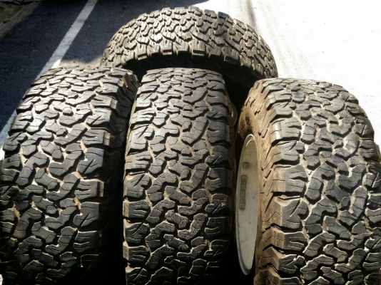 ขายยาง  BF KO2 พร้อมล้อ JAPAN