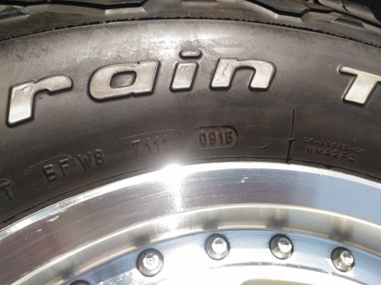 ขายยาง  BF KO2 พร้อมล้อ JAPAN