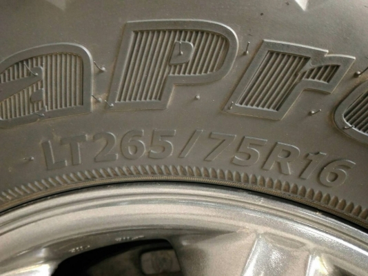 ล้อเล็บเหยี่ยวแท้ พร้อมยาง MT