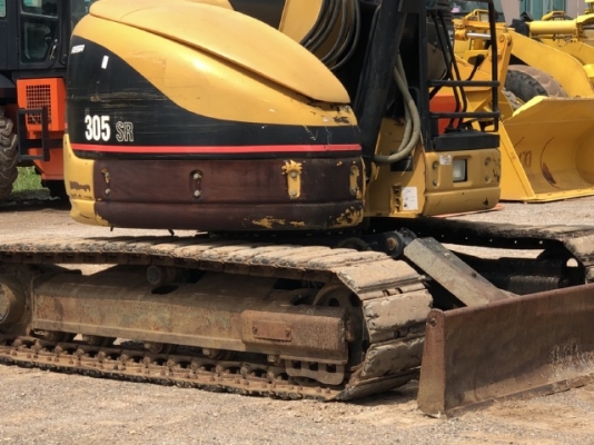 ขายรถขุด CAT 305SR คอลโทรลสั้น ปั้มนิ้ว นำเข้าเองจากญี่ปุ่น สภาพสวยพร้อมใช้ มีVDOการทำงานครับ