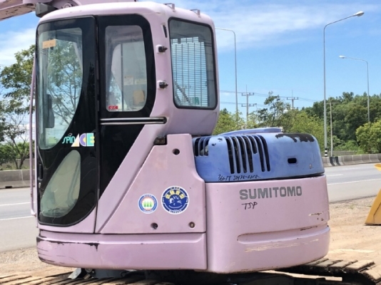 ขายรถขุด SUMITOMO SH75UX-2 คอนโทรลสั้น ปั๊มนิ้ว นำเข้าเองจากญี่ปุ่น สภาพสวยพร้อมใช้ มีVDOการทำงานครับ