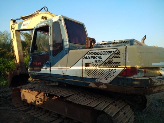 ขายด่วน แม็คโคร KOBELCO SK200 MART III ไฟฟ้าครบ สภาพพร้อมใช้งาน เครื่องปั้มดีเยี่ยม เอกสารสัญญาซื้อขาย สนใจสอบถาม 093 0764943  คุณ ตั้ม