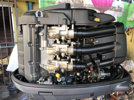 เครื่องเรือ YAMAHA 200 FOUR หัวฉีด