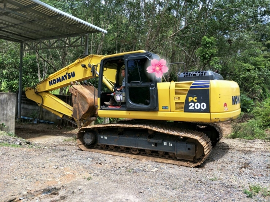 มี VDO ให้ชม. KOMATSU PC200-8MO ไมล์ 8000 ชม.เอกสารเล่ม ราคา 1850000