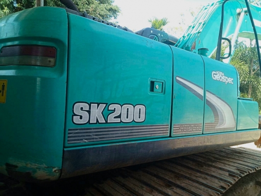 KOBELCO MARK 8 Super SK 200 ทำงาน 8,670 hr รถสวยจัดสีสันเดิมๆ ชั่วโมงทำงานน้อย พร้อมใช้งานได้เลยครับ เอกสารใบแจ้งจำหน่าย ราคาต่อรองได้ครับ