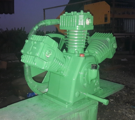 หัวปั๊มลม Air Compressor 5แรง3ลูกสูบ (ฟูเช็ง) TA80