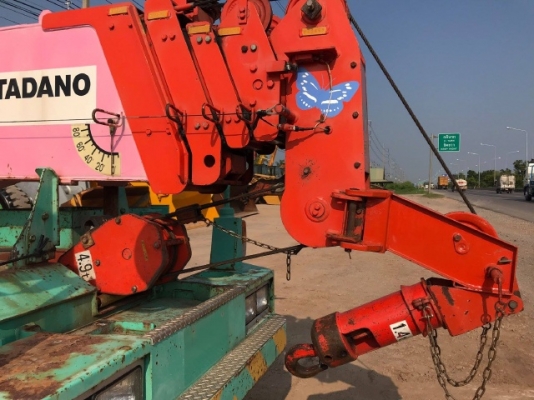 ขายรถเครน TADANO TR80M-1 (ขนาด 8 ตัน) ปี 1994 รถนอกนำเข้าจากญี่ปุ่น สภาพสวยพร้อมใช้ มีVDOการทำงานครั