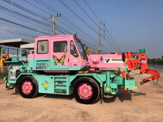 ขายรถเครน TADANO TR80M-1 (ขนาด 8 ตัน) ปี 1994 รถนอกนำเข้าจากญี่ปุ่น สภาพสวยพร้อมใช้ มีVDOการทำงานครั