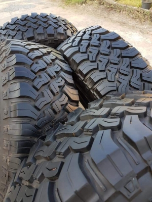 ขายล้อ LENSO MAX1 ขอบ 16" กว้าง 9" ออฟ 0 พร้อมยาง Mud 265/75/16 ปี 17 สวยๆ