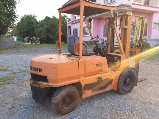 ขายรถยก MITSUBISHI FD30 F14A เครื่องดีเซล S4E เกียร์ธรรมดา ยกได้3ตัน เสา3เมตร ติดต่อ 098-7962549