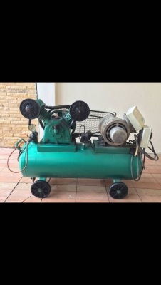 ปั้มลมฟูเช็ง 3แรง ถัง150 มอเตอร์มิตซู ไฟบ้าน220