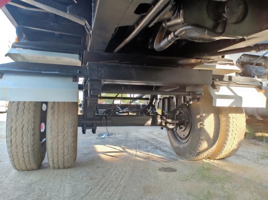 ลูกพ่วงดัมพ์มิเนียม สองเพลา ปี 33 ช่วงยาว 6 เมตร สูง 1.50 เมตร ยาง 90\% ทะเบียนพร้อม