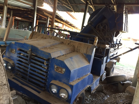 ขายรถนวดข้าวเกษตร 6 ฟุต เครื่อง 100 อีซุซุ สี่ล้อ พร้อมใช้งาน