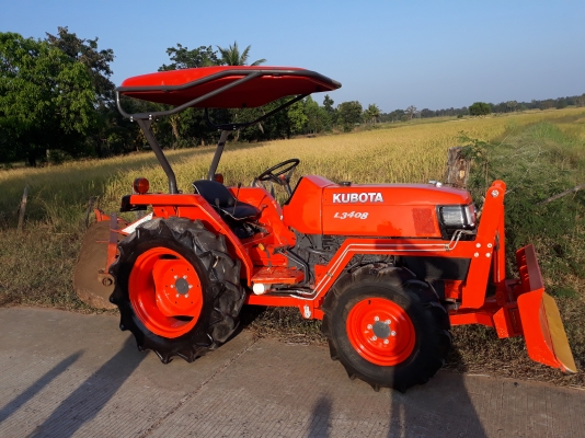 ขาย L3408DTสภาพพร้อมใช้งาน เครื่อง เกียรดี ไฮโลลิกแจ๋วๆ ยางดี4เส้น