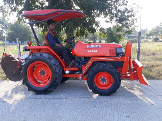 ขาย L3408DTสภาพพร้อมใช้งาน เครื่อง เกียรดี ไฮโลลิกแจ๋วๆ ยางดี4เส้น