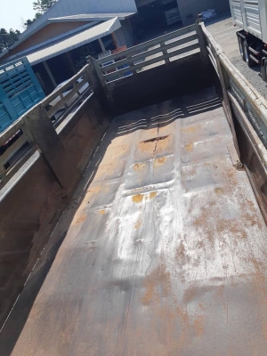 Hino 3H เครื่องเดิม 195 แรง 2 เพลา แม่เดี่ยวดัมพ์สามมิตร เกียร์เดิม รถสวยพร้อมใช้งาน ทะเบียนพร้อม