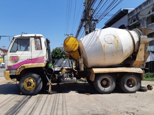 ขายรถสิบล้อโม้ปูน ขายตามสภาพ โม้ตรง
