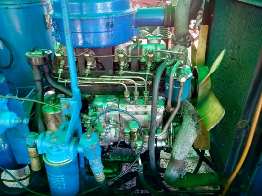 ขายเครื่อง c240 Isuzu พร้อมเทเลอสามารถนำไปติดกับปั๊มน้ำหรือปั่นไฟได้เลย