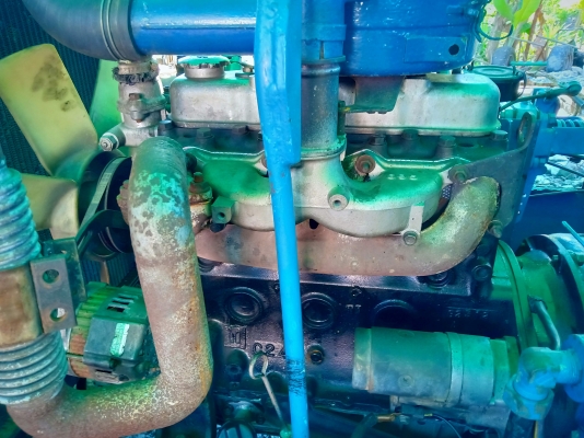 ขายเครื่อง c240 Isuzu พร้อมเทเลอสามารถนำไปติดกับปั๊มน้ำหรือปั่นไฟได้เลย