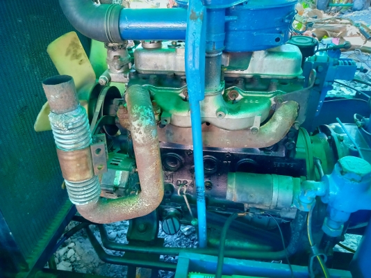 ขายเครื่อง c240 Isuzu พร้อมเทเลอสามารถนำไปติดกับปั๊มน้ำหรือปั่นไฟได้เลย