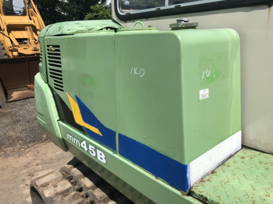 ขาย รถแม็คโคร MITSUBISHI MM45B (บุ้งกี๋ 2 ใบ) พร้อมใช้งาน นำเข้าเองจากประเทศญี่ปุ่น ติดต่อ 063-9316985 ID LINE : 0639316985 ครับ