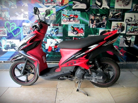 mio125 gtx ล้อแมกซ์ สีดำแดง คาบูร์ เครื่องดี ภาษีพรบไม่ขาด 12900