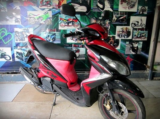 mio125 gtx ล้อแมกซ์ สีดำแดง คาบูร์ เครื่องดี ภาษีพรบไม่ขาด 12900
