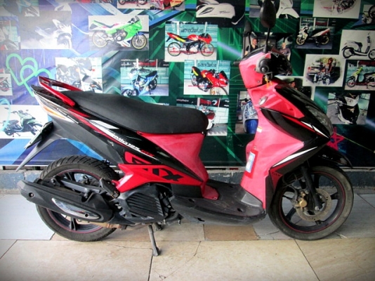 mio125 gtx ล้อแมกซ์ สีดำแดง คาบูร์ เครื่องดี ภาษีพรบไม่ขาด 12900