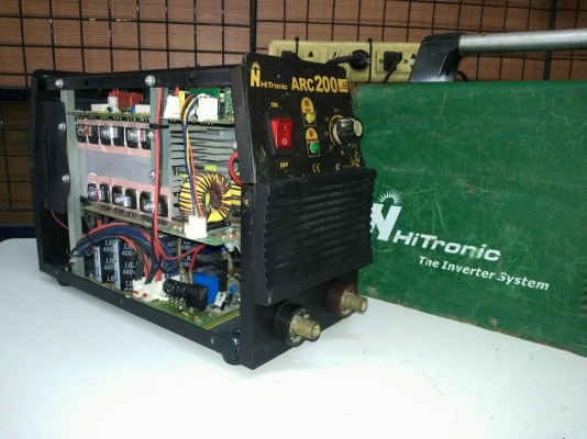 ตู้เชื่อม HITRONIC ARC 200 สินค้าคุณภาพ ใช้ได้ปกติไฟแรง ไม่มีสาย