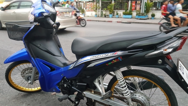 ขายHonda Wave110i หัวฉีด โฉมใหม่จดปี60 ล้อทอง เครื่องเดิม สภาพดี เอกสารครบพร้อมโอน