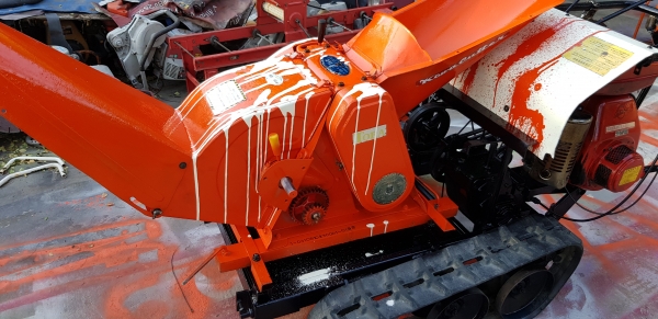 เครื่องสับกิ่งไม้  เดินหน้า 2 ถอบหลัง 1 พร้อมใช้งาน ตัวใหญ่ๆๆ