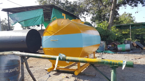 ถังน้ำมันขนาด 4500 ลิตรเหล็กหนา มือสองสภาพสวยๆ