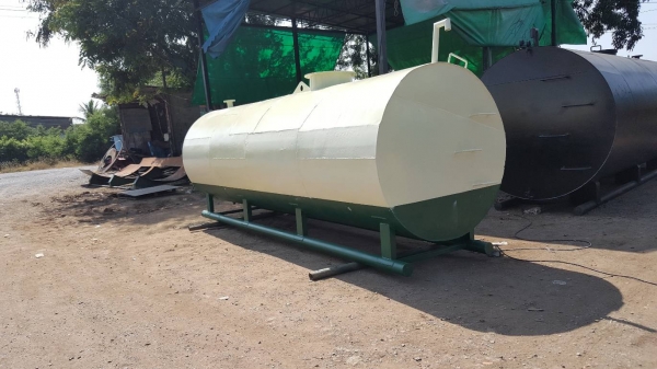 ถังน้ำมันขนาด 4500 ลิตรเหล็กหนา มือสองสภาพสวยๆ