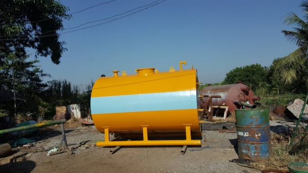 ถังน้ำมันขนาด 4500 ลิตรเหล็กหนา มือสองสภาพสวยๆ