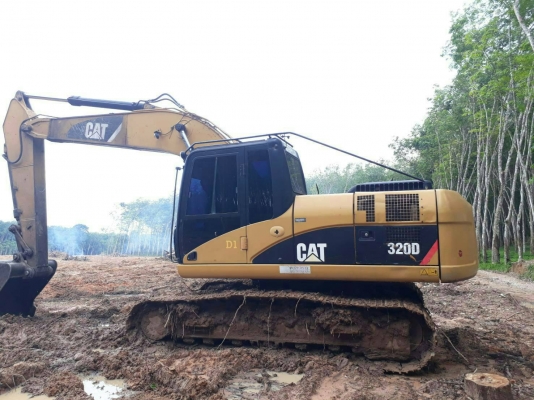 ขายCAT320D ช่วงล่างใหม่เต็มทุกระบบ 20,000 ชม.เอกสารเล่มทะเบียนราคา 1,350,000