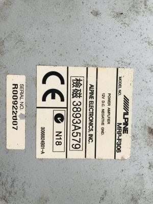 power amp alpine 4 ch power amp alpine 4 ch