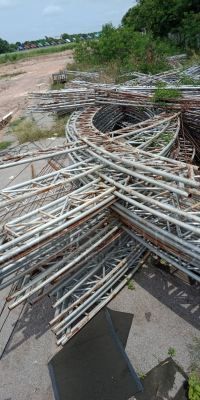 ขายด่วน จั่วโค้งยาว12เมตร  แป็บสองนิ้วถักนิ้ว ความกว้าง50ซม เพียงจั่วละ 4000 บาท