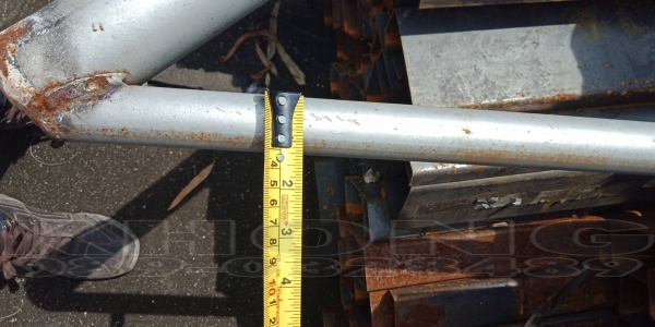 ขายด่วน จั่วโค้งยาว12เมตร  แป็บสองนิ้วถักนิ้ว ความกว้าง50ซม เพียงจั่วละ 4000 บาท