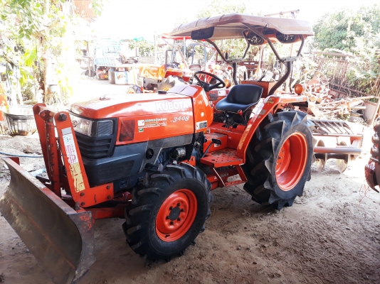 L3408 DTเครื่องแน่น เกียรดีวิ่งสภาพพร้อมใช้งานเล่มทะเบียนพร้อมโอนราคา 155000 สีเดิมๆทั้งคันคัพ