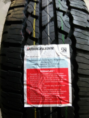ขายยางใหม่ 265/65R17 บริดจสโตน ปลายปี17 เพียงชุดละ 12000 บาท คุ้มสุดๆ พร้อมใส่ ถ่วง ฟรี ขายยางใหม่ 265/65R17 บริดจสโตน ปลายปี17 เพียงชุดละ 12000 บาท คุ้มสุดๆ พร้อมใส่ ถ่วง ฟรี