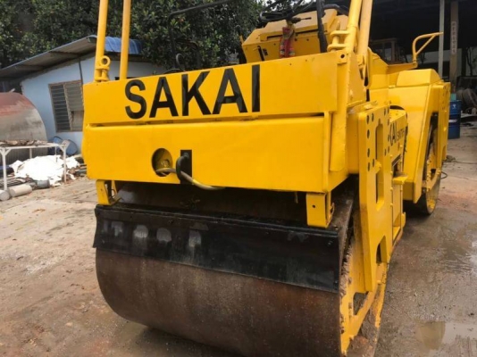 รถบดสั่นเสทือนเบรคดาวน์ขนาด6ตัน Sakai SW70 เครื่อง4สูบ174แรงม้า เอกสารชุดแจ้งจำหน่าย