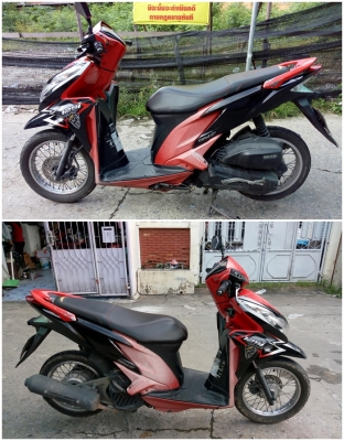 ขาย/แลก Honda Click125 i ปี 2555 2คัน 15900-18900 บาท