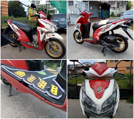 ขาย/แลก Honda Click125 i ปี 2555 2คัน 15900-18900 บาท